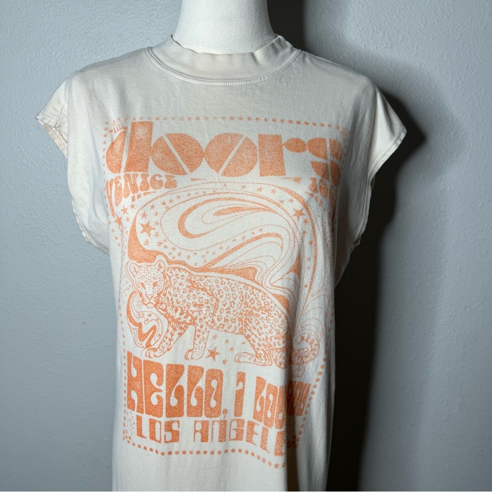 Free People x Daydreamer The Door Hello I Love You Maxi Tee Dress Size XS RARE - Picture 7 of 13